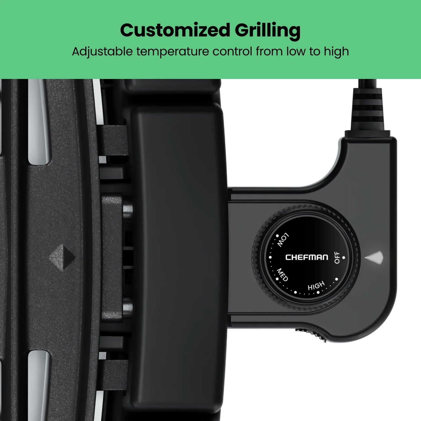 Smokeless Indoor Electric Grill W/ Adjustable Temperature Control, Table Top BBQ - Stainless Steel, New