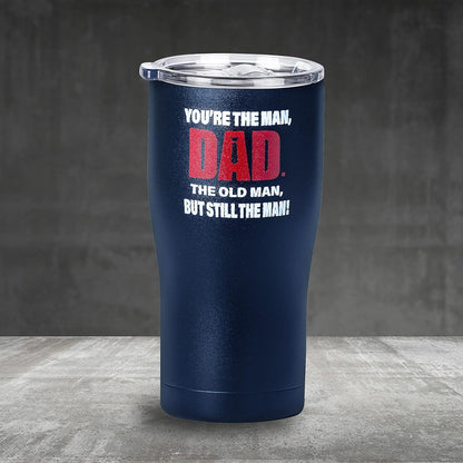 Birthday Gifts for Dad - Dad Tumbler Mug 20 Oz -Dad Gifts - Dad Birthday Gifts from Daughter,Son,Wife - Cool Gifts for Dad from Daughter-Father Gifts Cup-Best Dad Ever Step Dad Gifts Presents Idea (N)