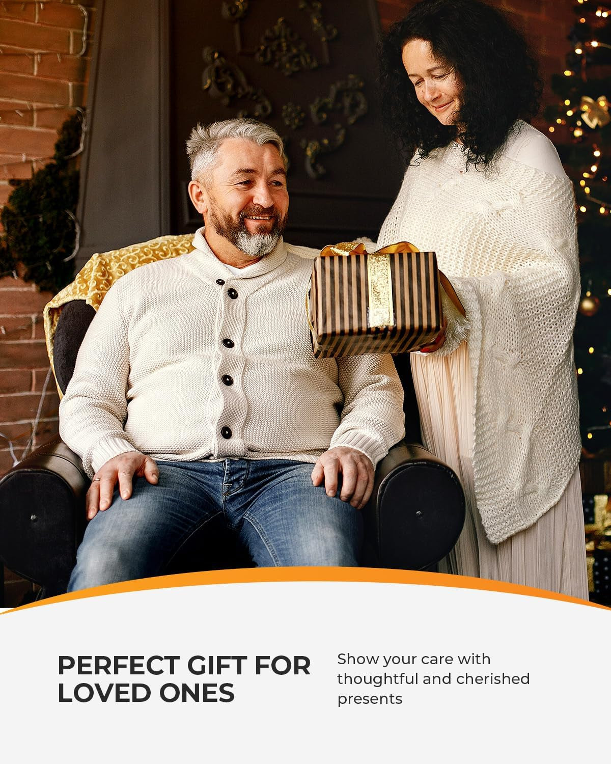 Shiatsu Neck Massager -4D Kneading Back Massager with Heat, FSA HSA Eligible, Father'S Day Gifts for Dad/Women/Men, Deep Kneading Electric Massage Pillow, Massagers for Back and Neck Shoulder