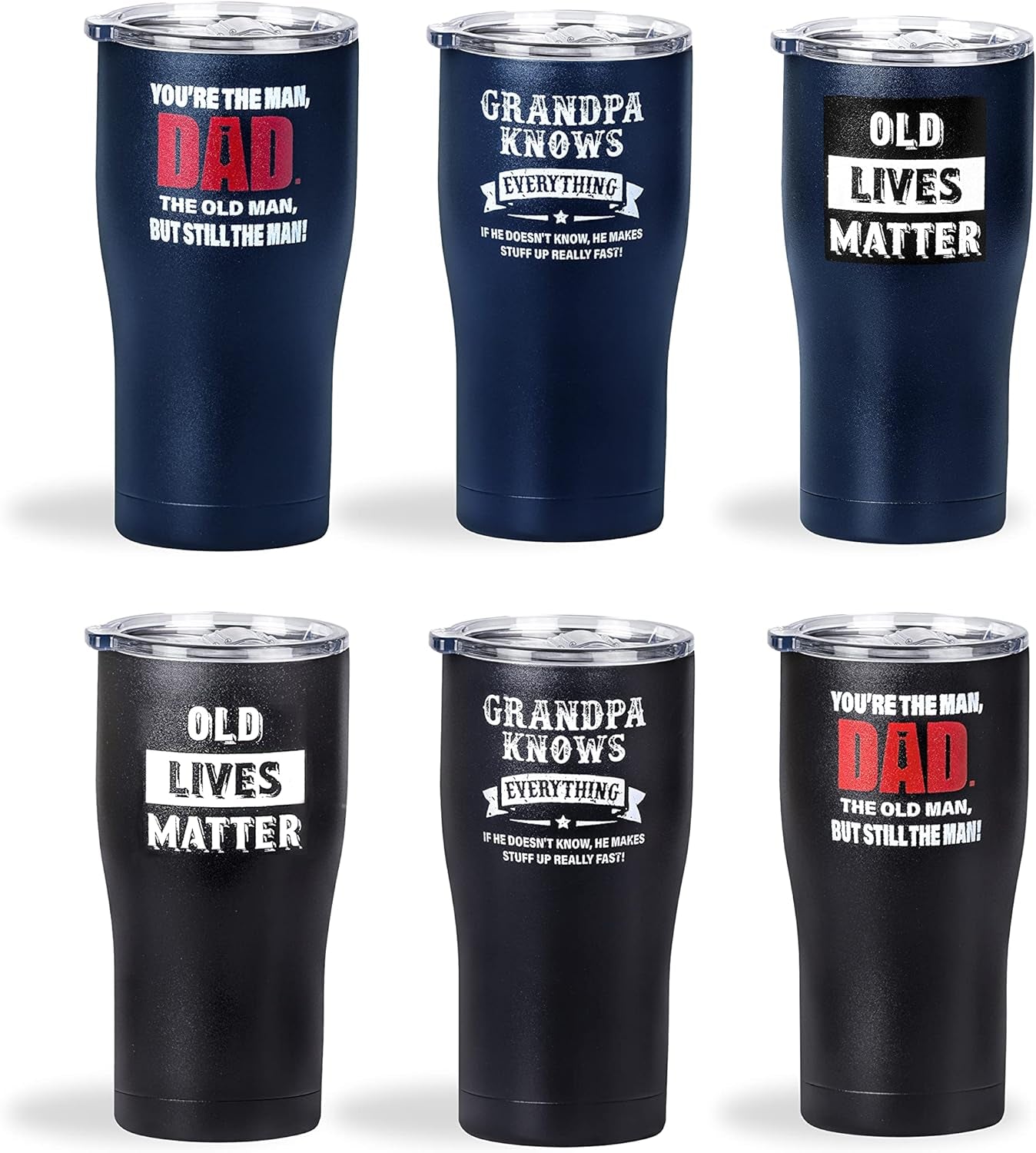 Birthday Gifts for Dad - Dad Tumbler Mug 20 Oz -Dad Gifts - Dad Birthday Gifts from Daughter,Son,Wife - Cool Gifts for Dad from Daughter-Father Gifts Cup-Best Dad Ever Step Dad Gifts Presents Idea (N)