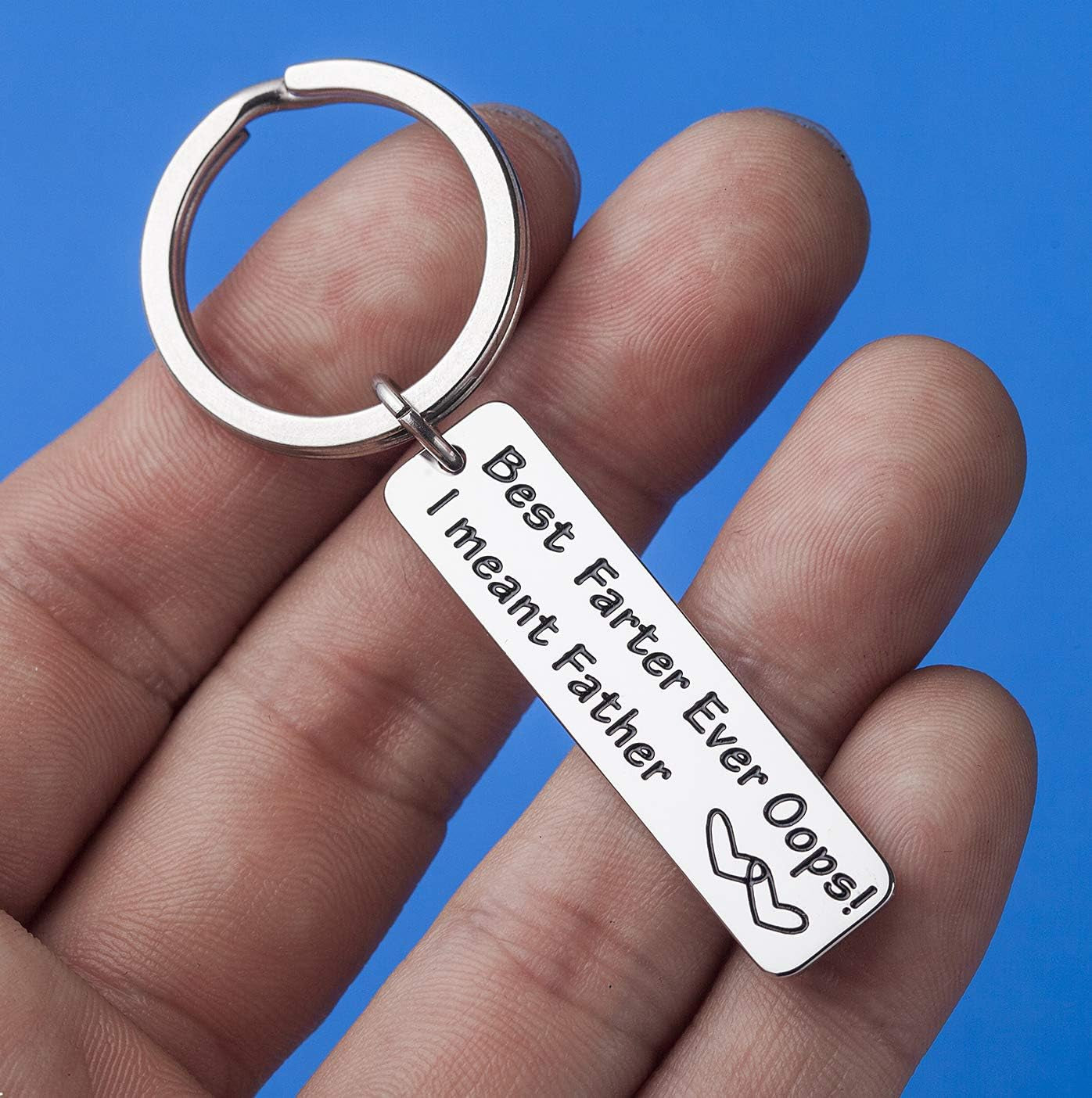 Keychains for Mom, Dad Gift from Brother Daughter Son, Drive Safe Keychain Gift for Women Family Jewelry