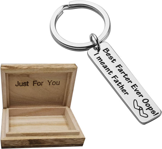 Keychains for Mom, Dad Gift from Brother Daughter Son, Drive Safe Keychain Gift for Women Family Jewelry